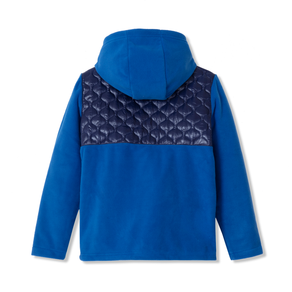 Kids Quest Fleece Mixed Media Hooded Jacket