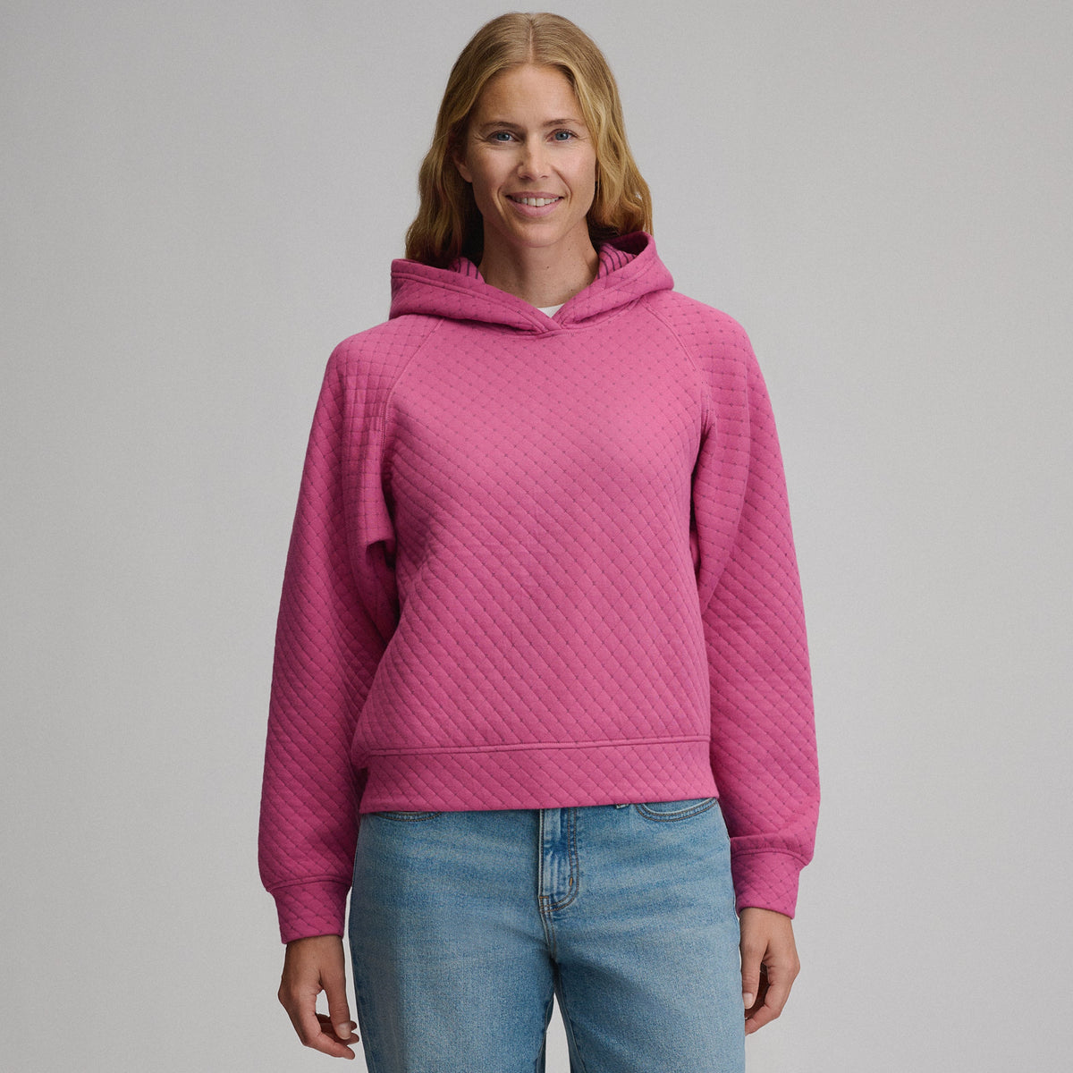 Women's Quilted Hoody
