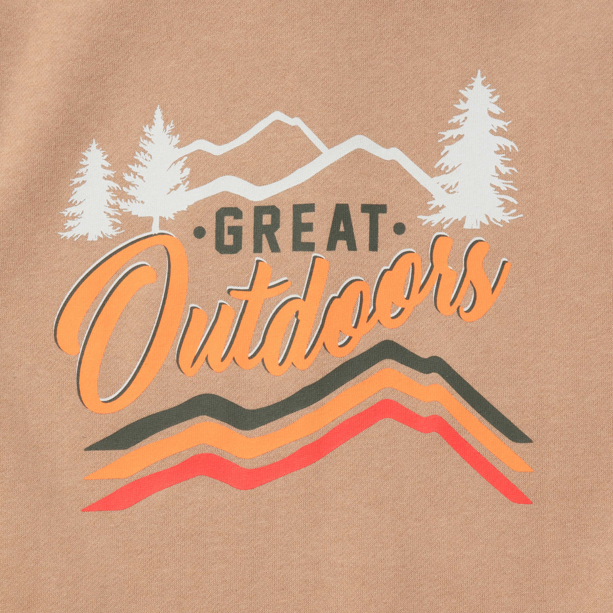 Boys Graphic Camp Fleece Hoodie
