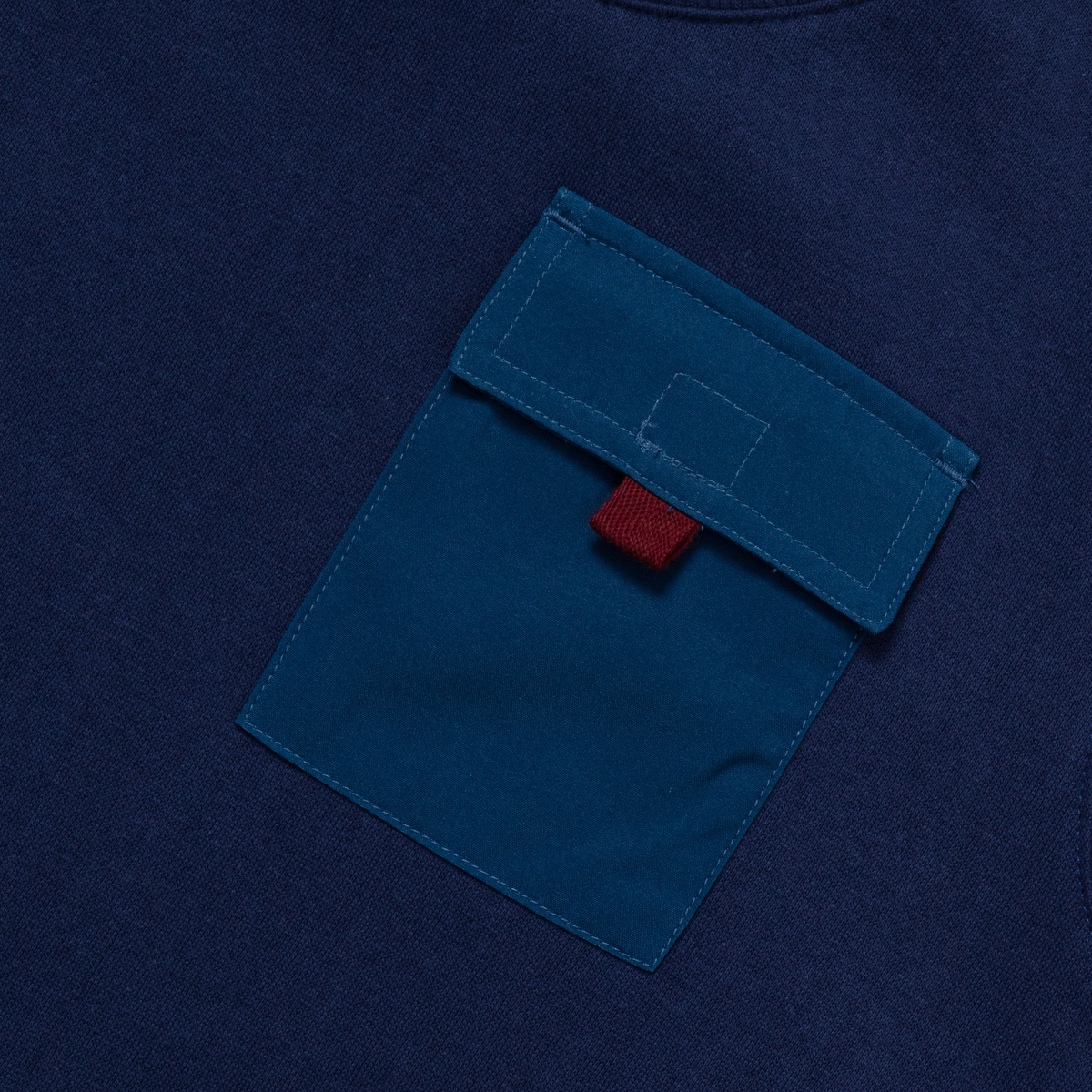 Boys Camp Fleece Pocket Crewneck