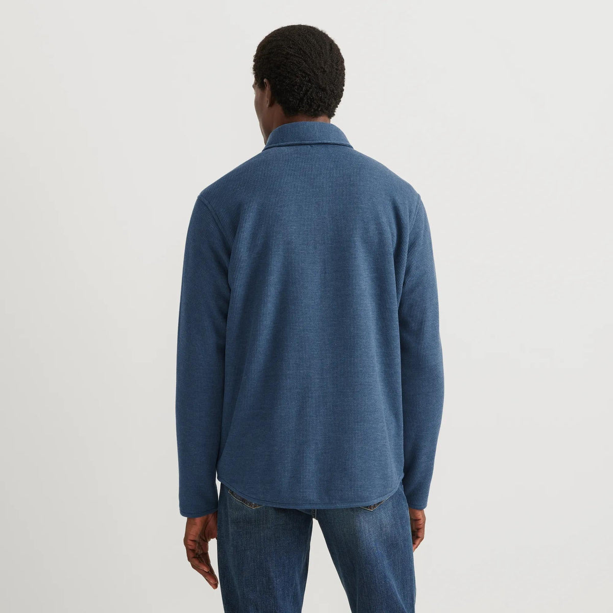 Men's Faux Shearling-Lined Thermal Shirt