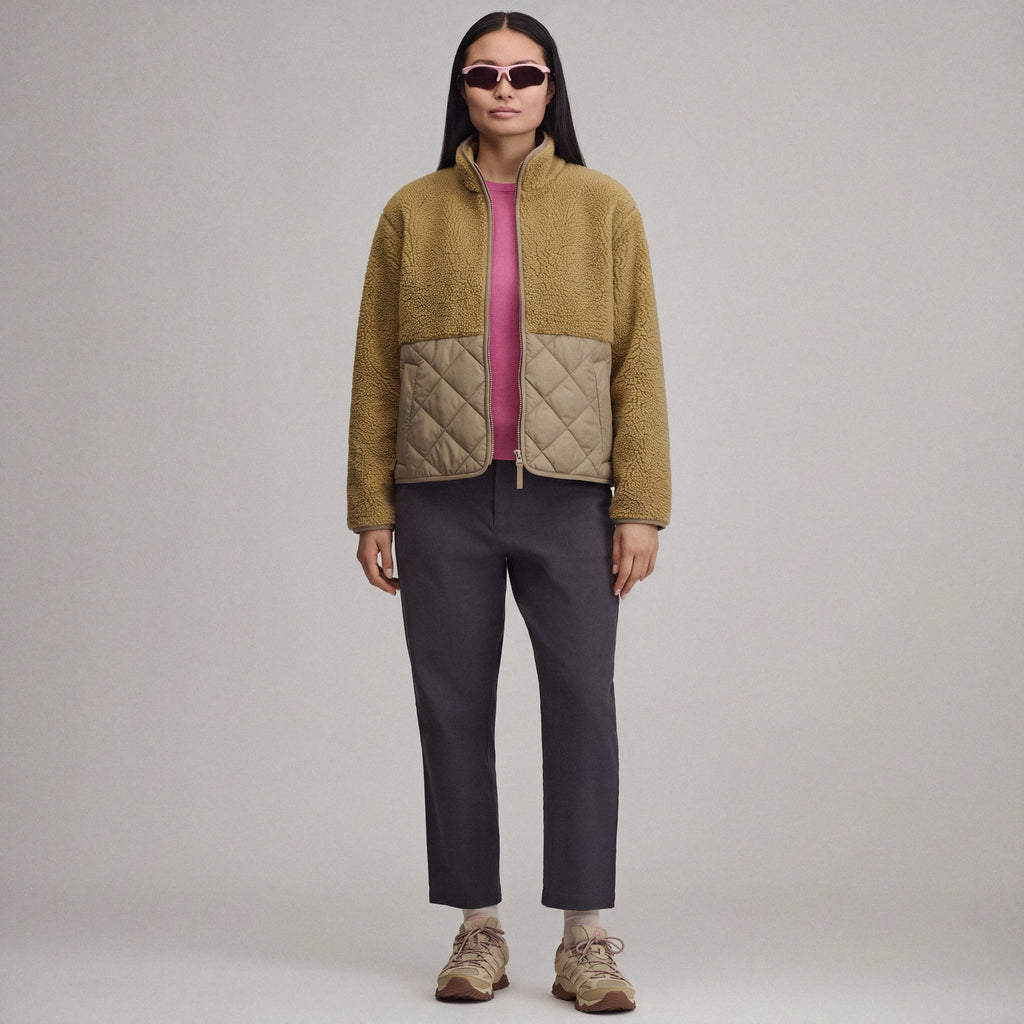 Women's Wander Mixed Media Fleece Jacket