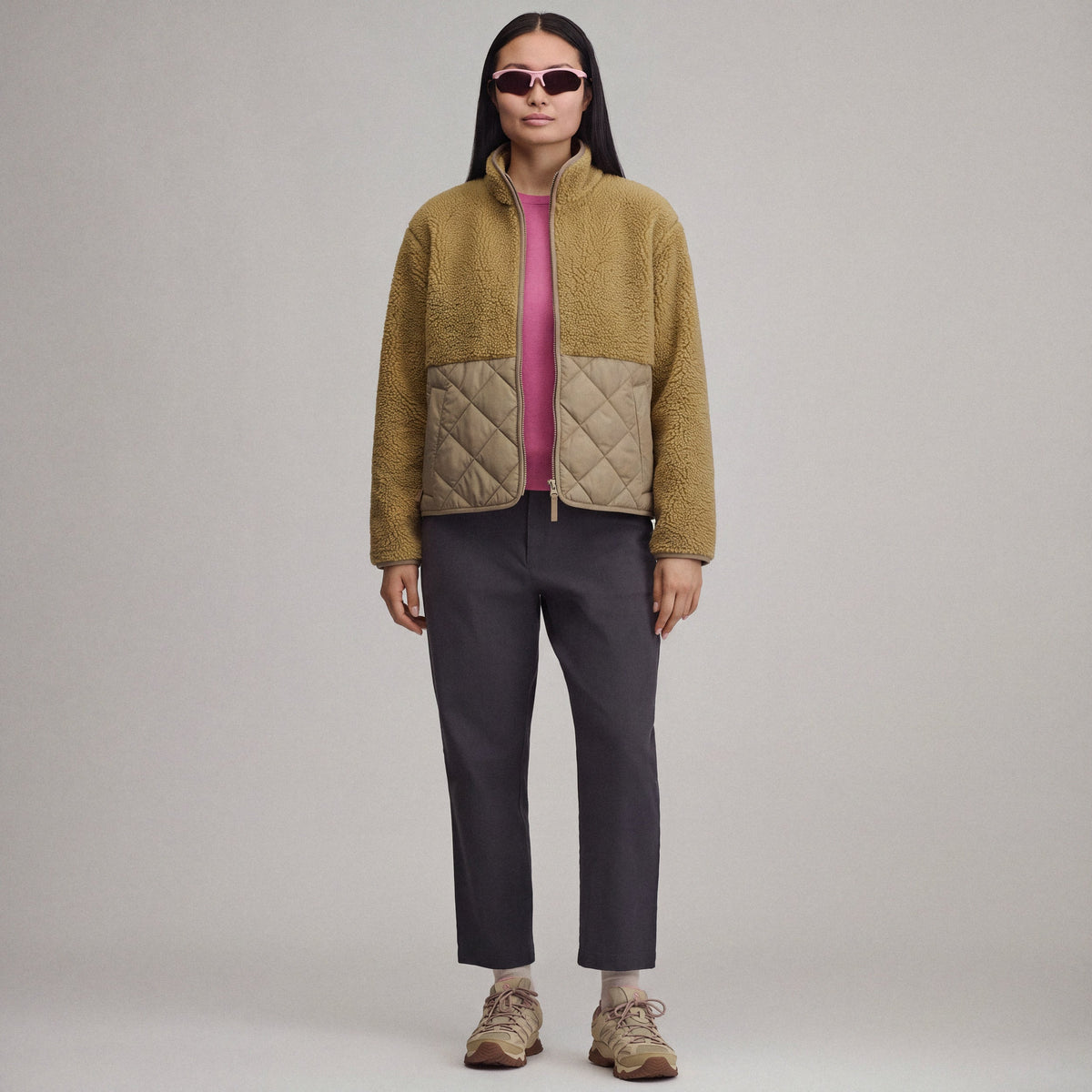 Women's Wander Mixed Media Fleece Jacket