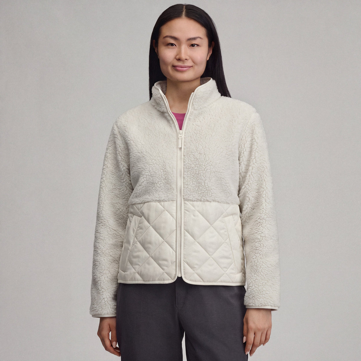 Women's Wander Mixed Media Fleece Jacket