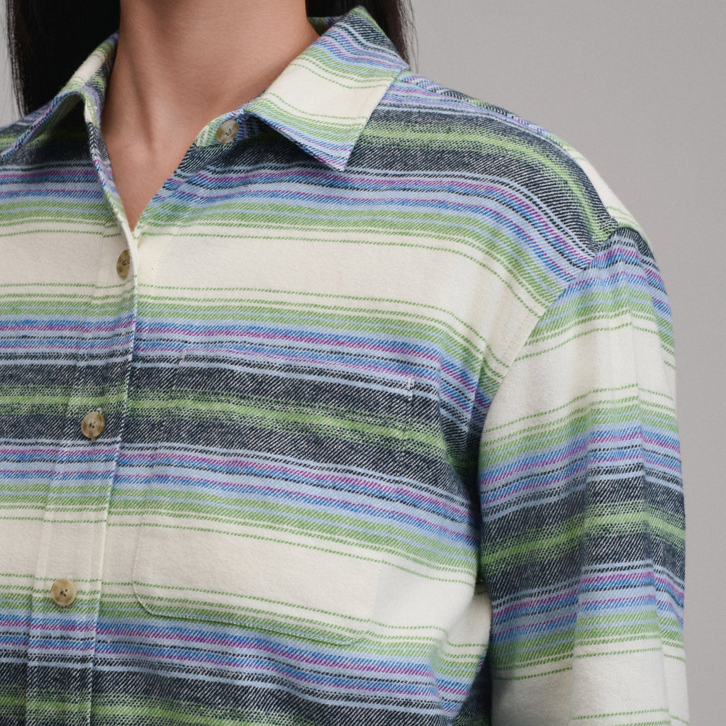 Women's Long-Sleeve Heritage Soft Boyfriend Flannel Shirt