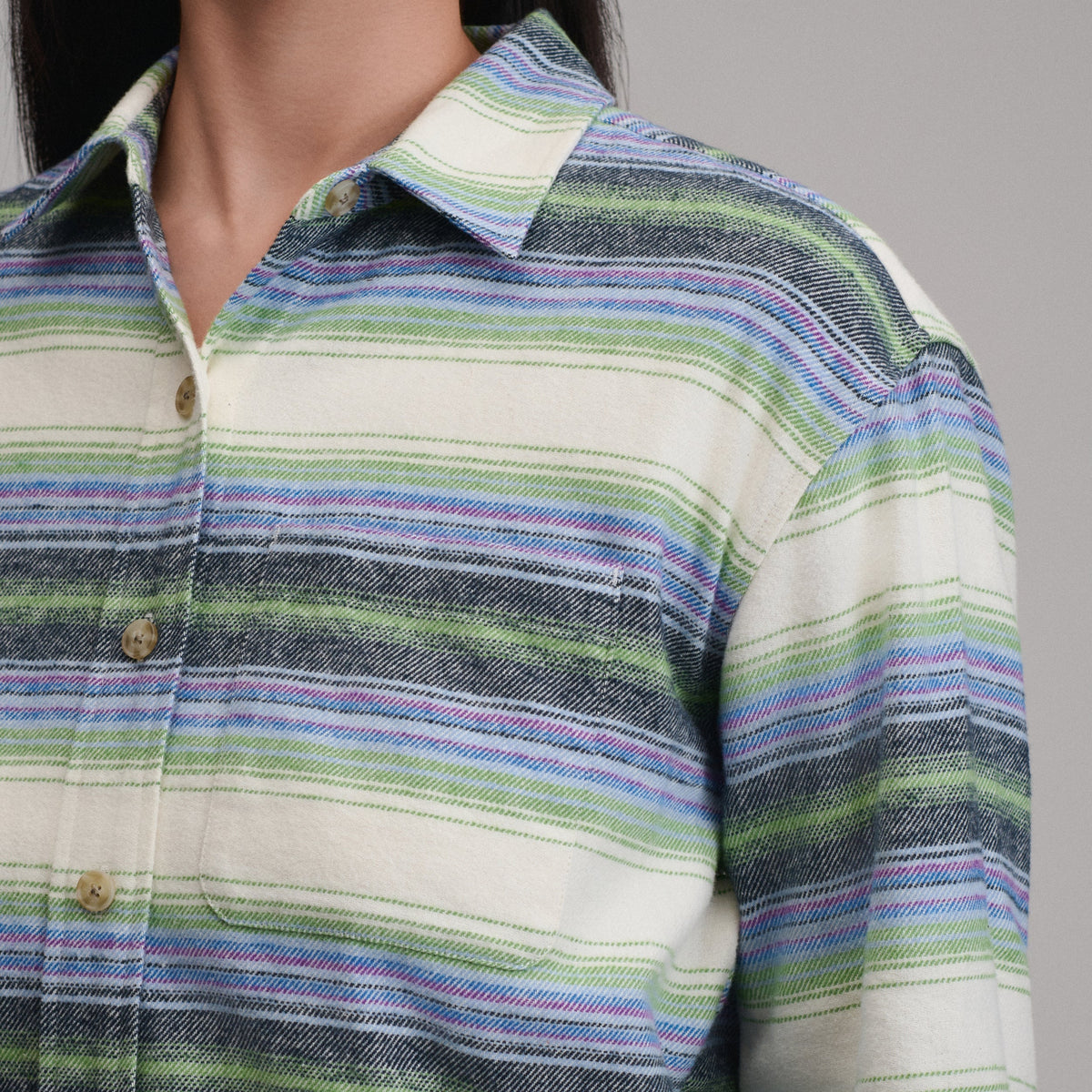 Women's Long-Sleeve Heritage Soft Boyfriend Flannel Shirt