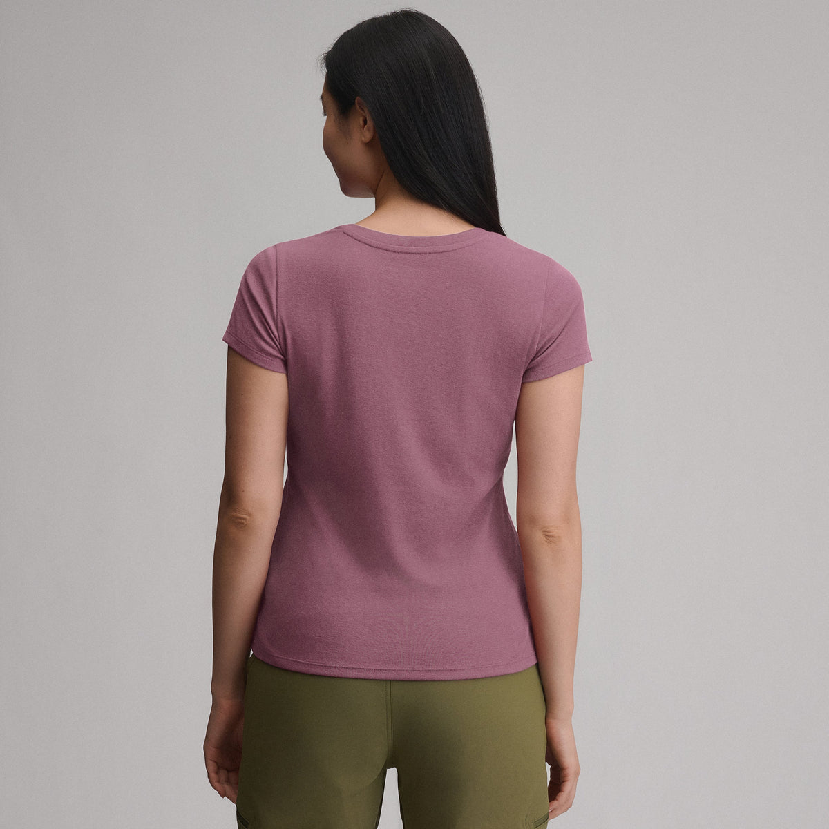 Women's Everyday Short-Sleeve V-Neck T-Shirt