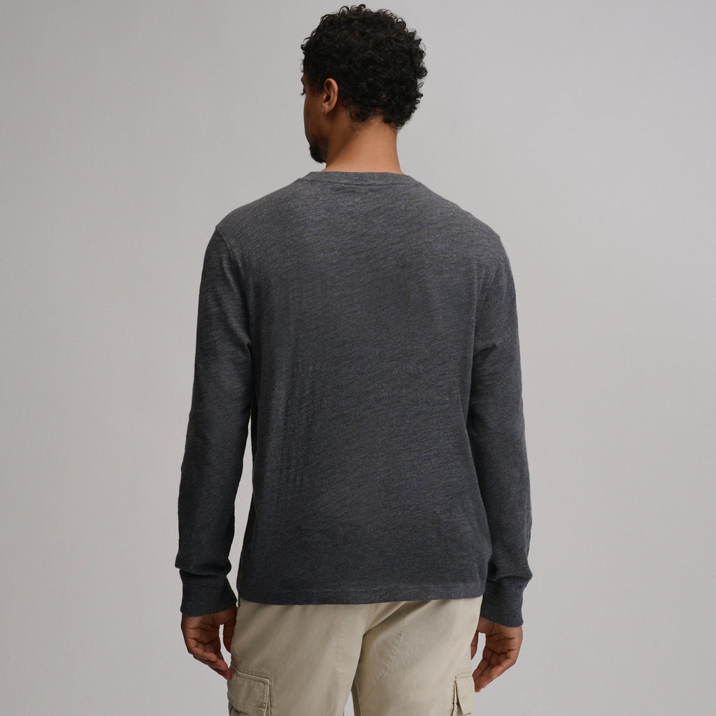 Men's Slub Jersey Henley