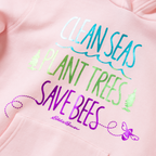 Girls Graphic Camp Fleece Hoodie