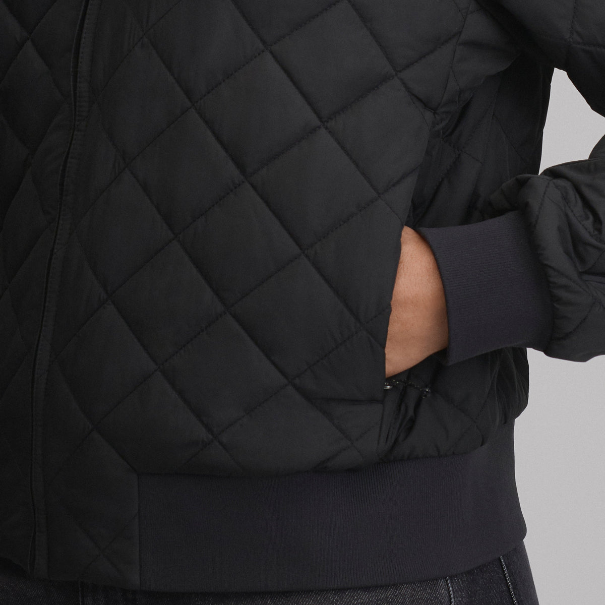 Women's Quilted Bomber