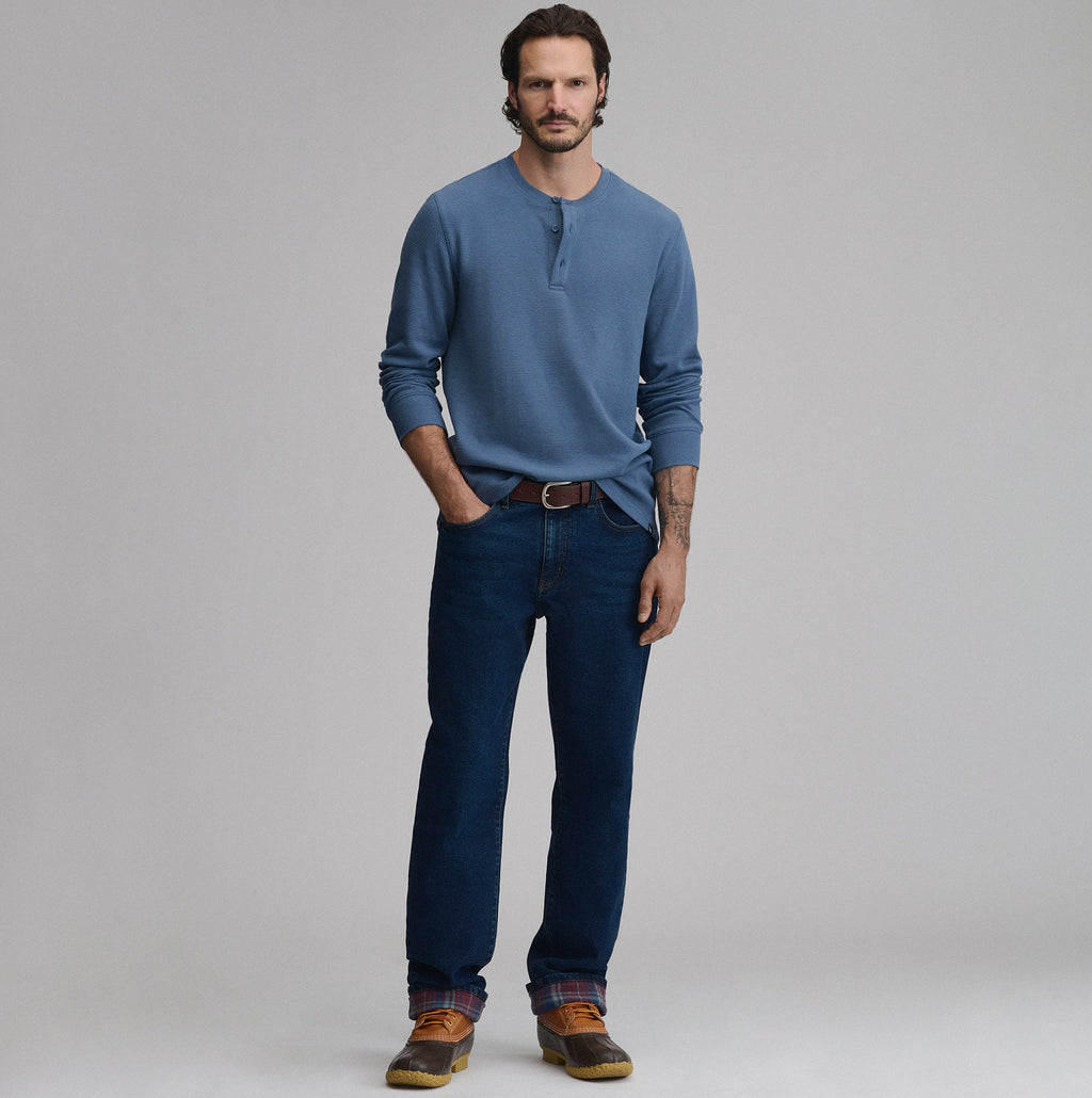 Men's Eddie's Favorite Ultrasoft Thermal Henley