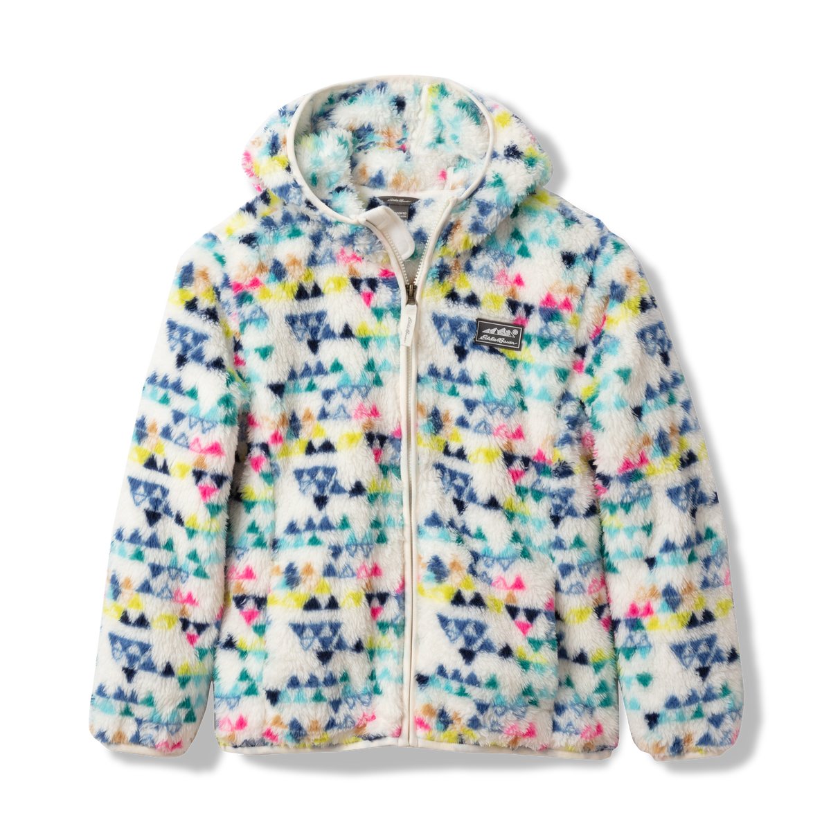 Kids Quest Fleece Plush Hooded Jacket - Print