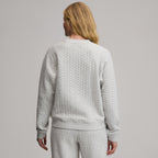 Women's Quilted Crew