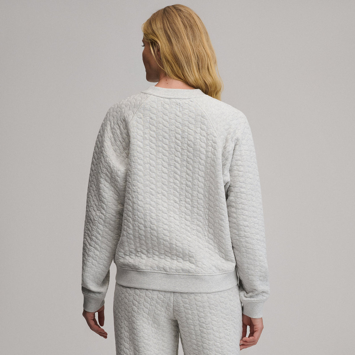 Women's Quilted Crew