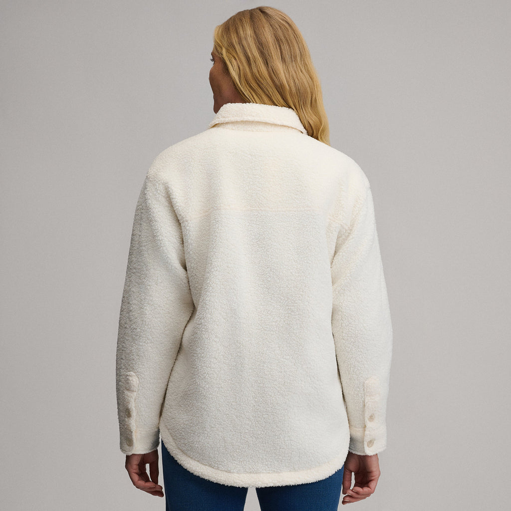 Women's Fleece Shirt Jacket