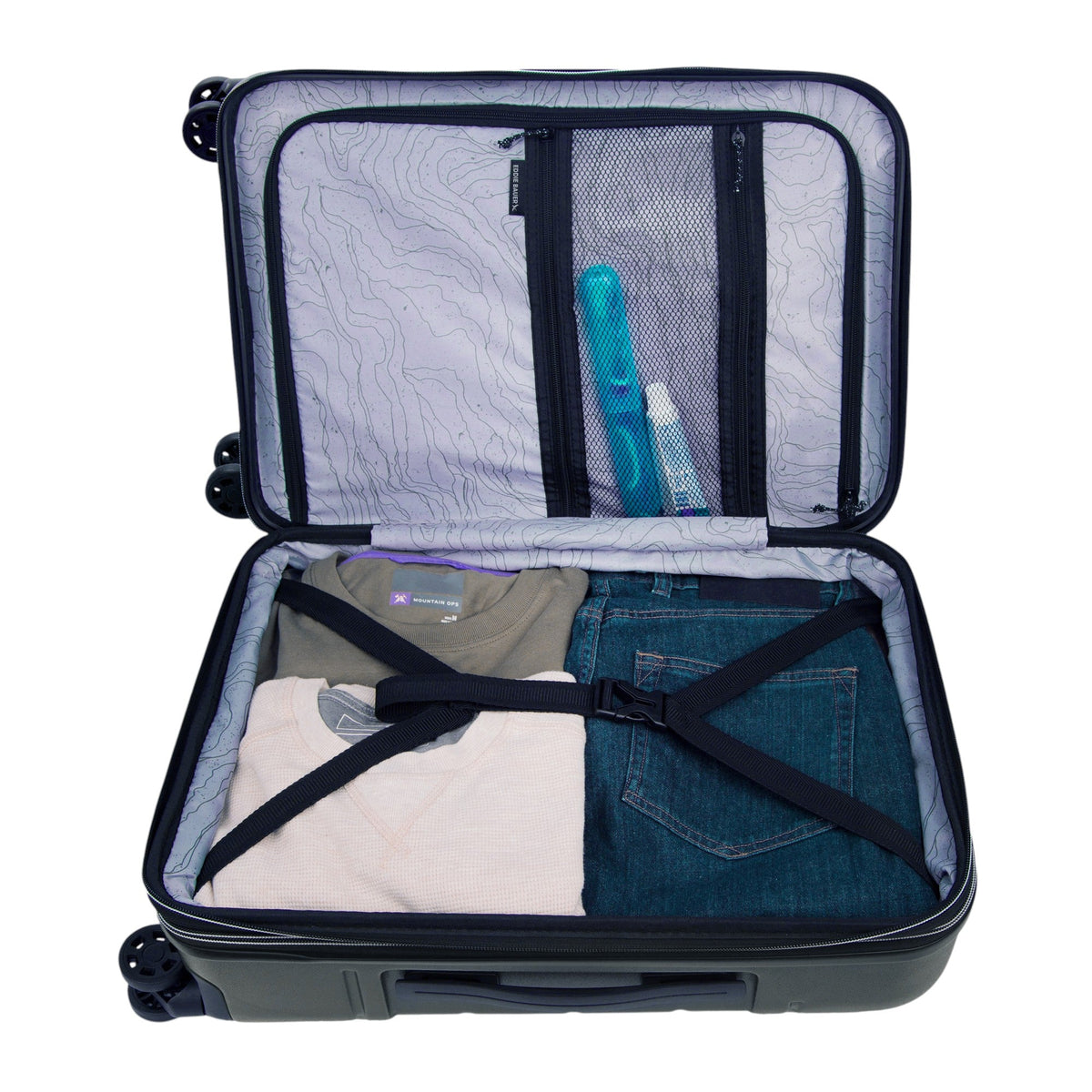 22" Glacier Pc/Abs Hardside Spinner