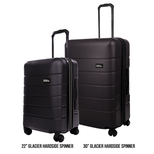 2 Pc Set Glacier Hardside Spinner (30" And 22")