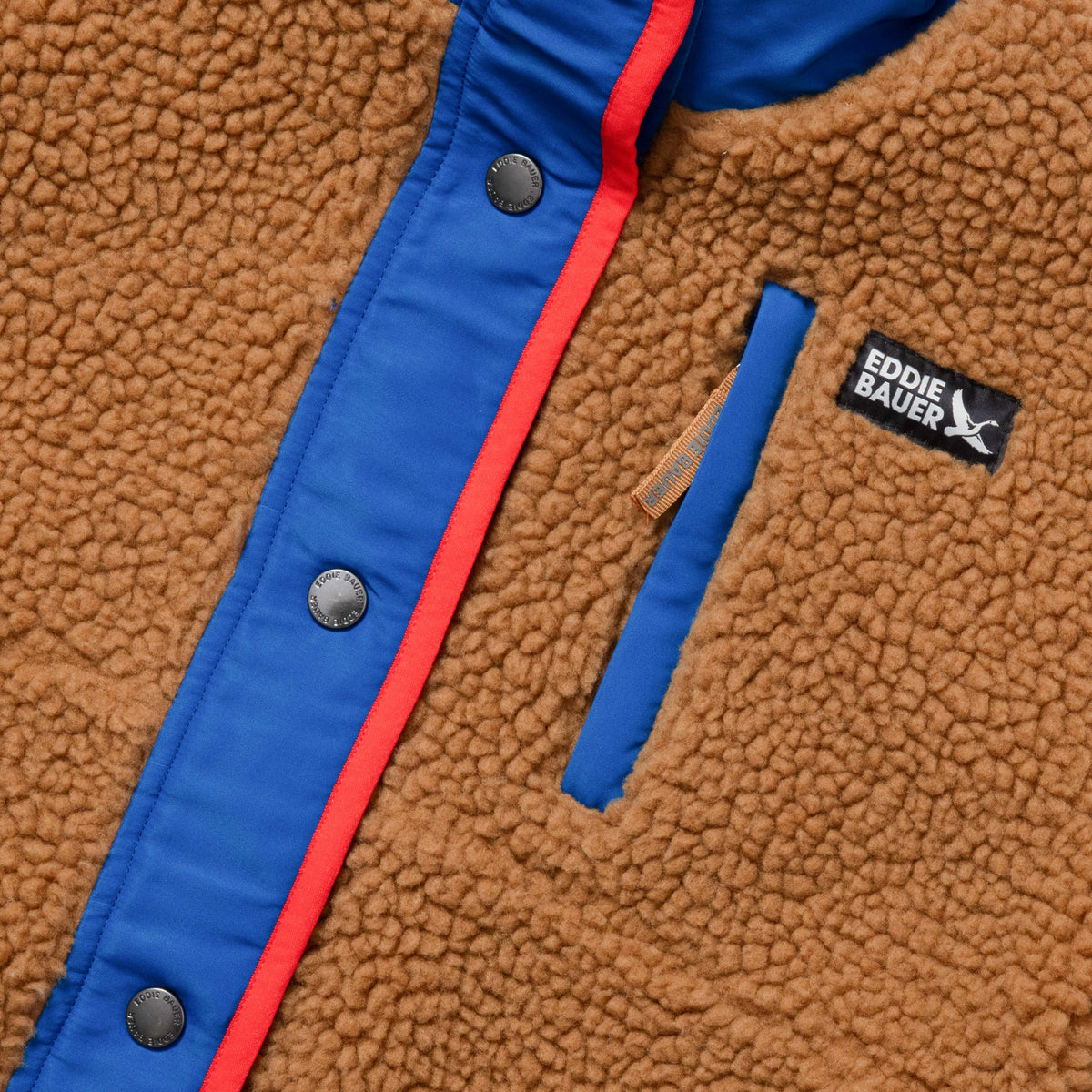 Kids Fleece Mixed Media Jacket