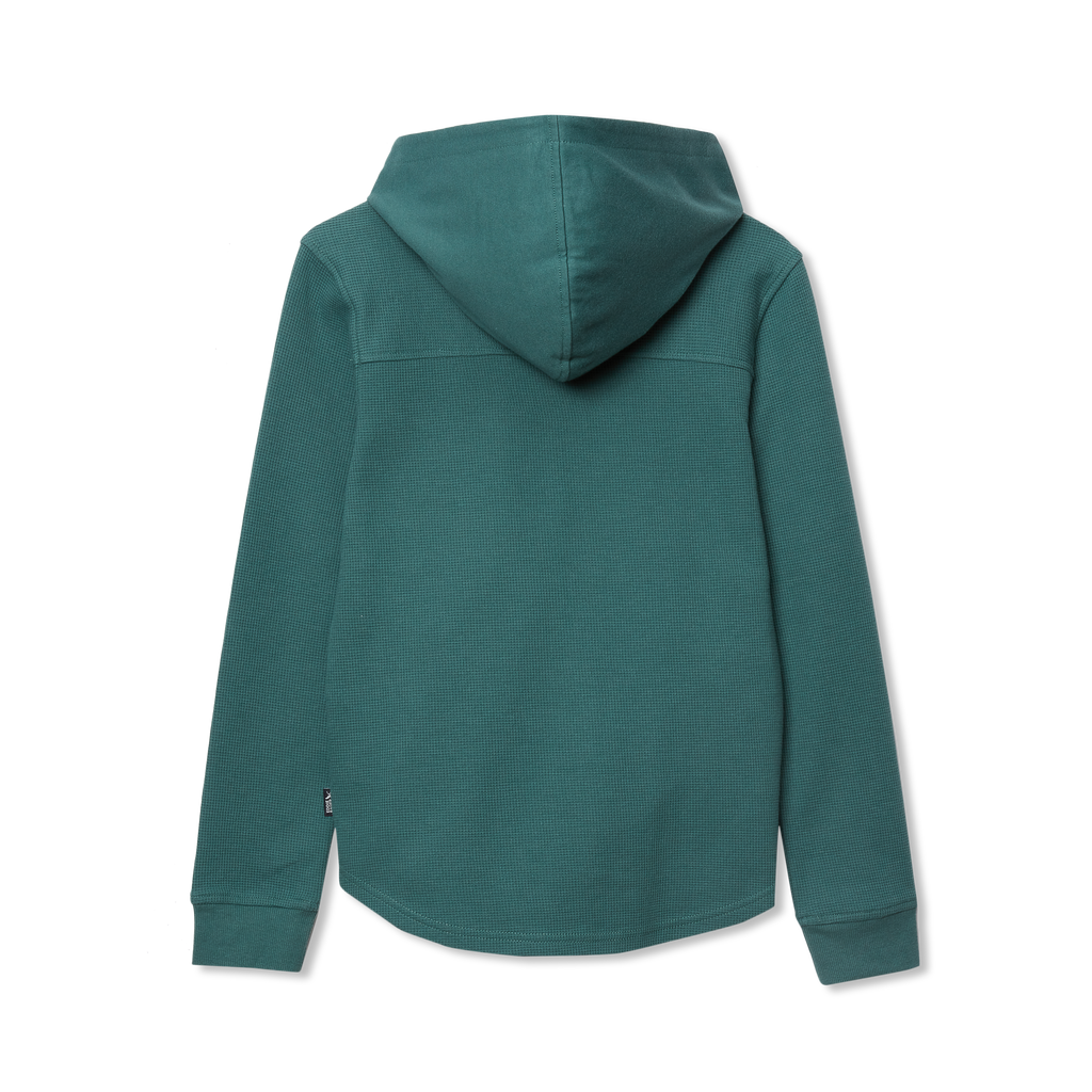 Boys Basin Thermal Hooded Button Down