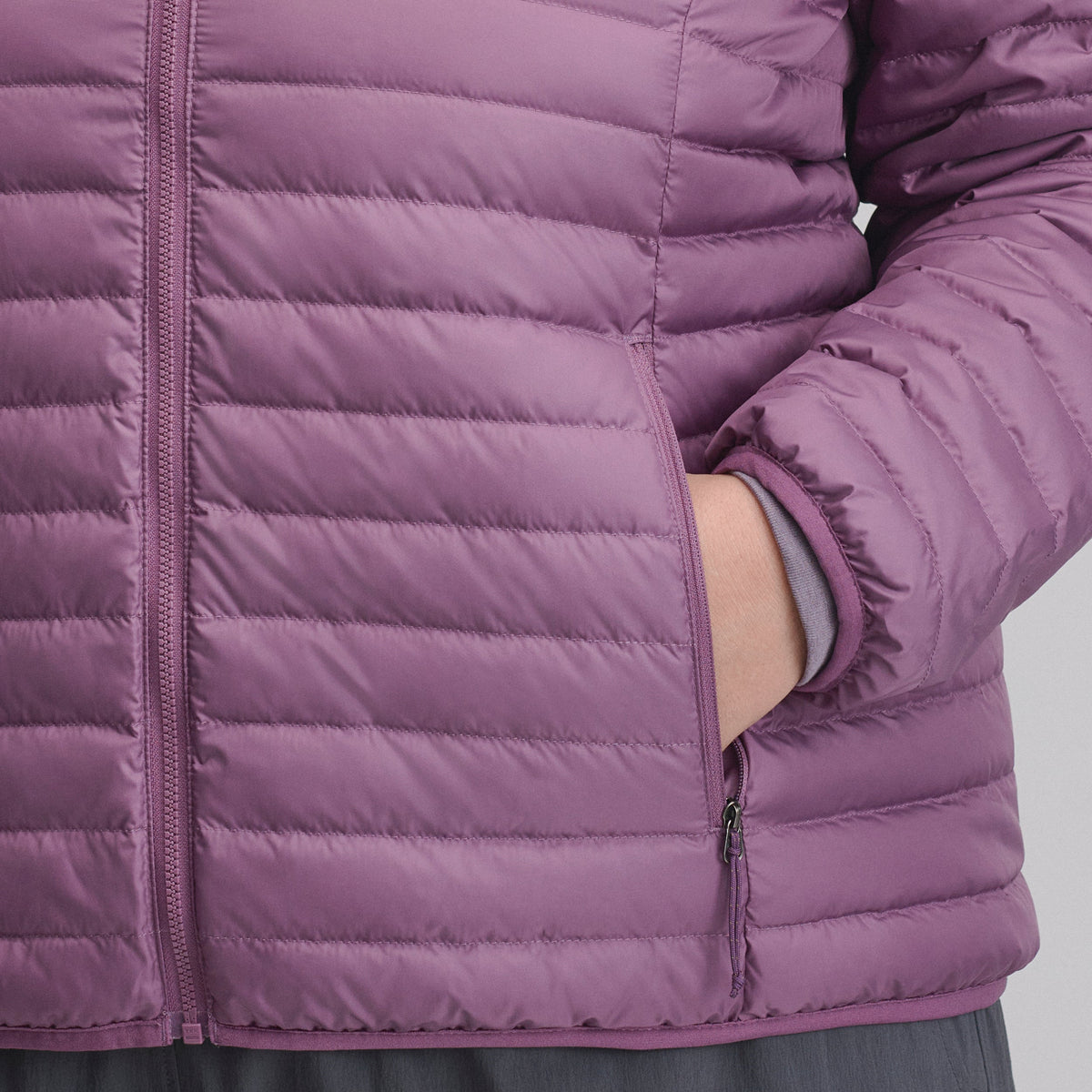 Women's Microlight Hooded Down Jacket