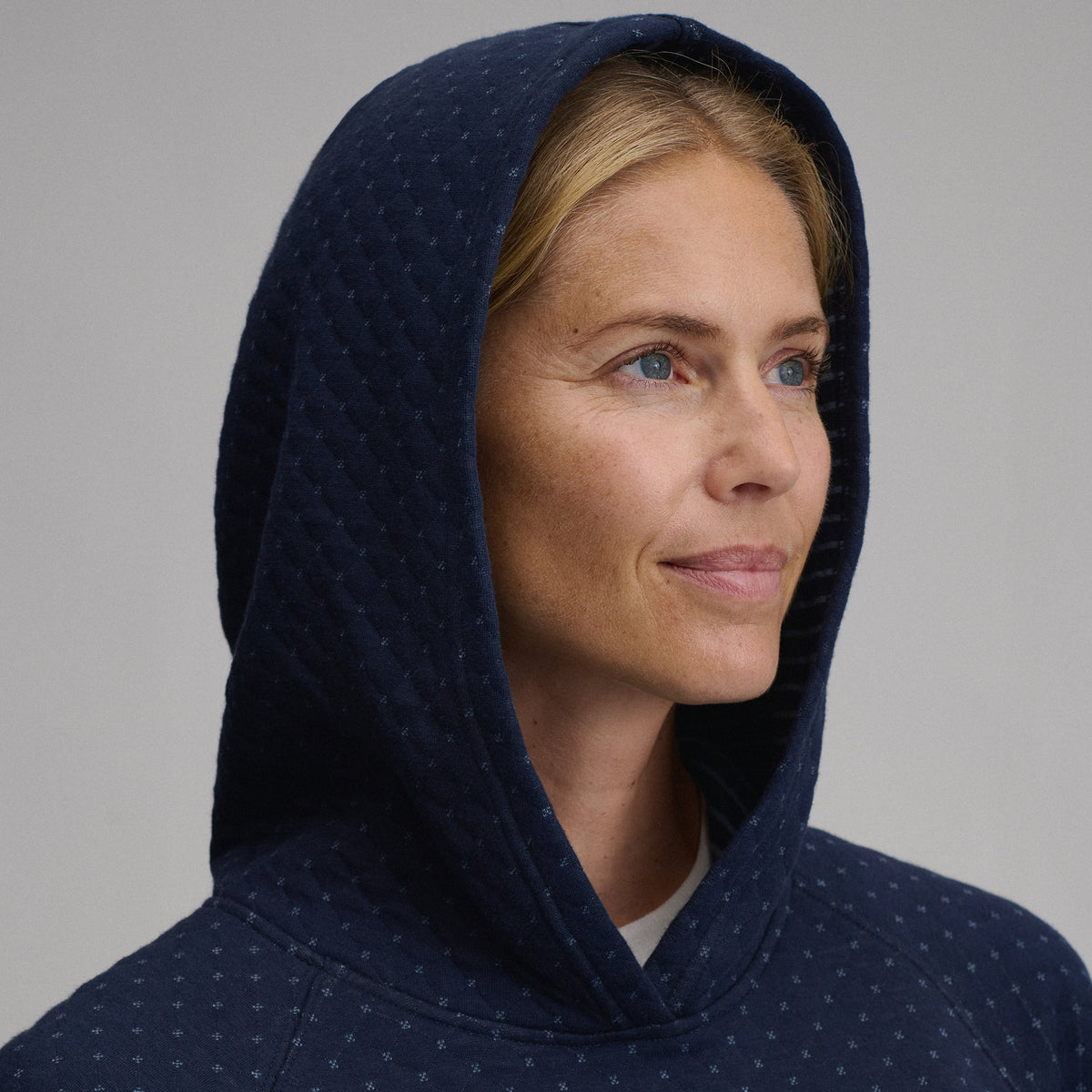 Women's Quilted Hoody