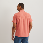 Men's Short Sleeve Destination Shirt-Solid