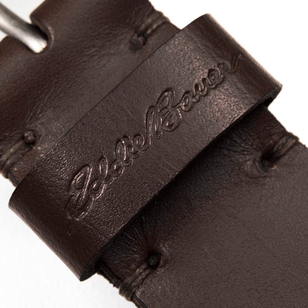 Women's Center Lacing Detailed Leather Belt