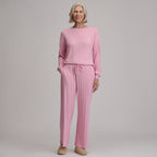 Women's Cozy Rib Wide-Leg Pants