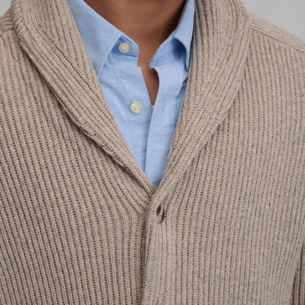 Men's Fletcher Bay Shawl Collar Cardigan Sweater
