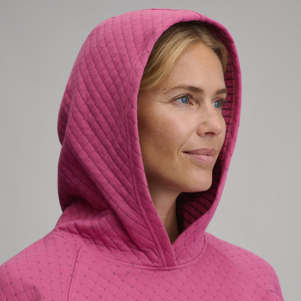 Women's Quilted Hoody