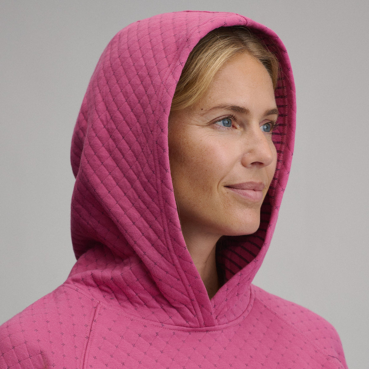 Women's Quilted Hoody