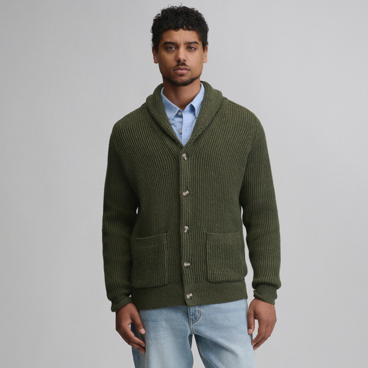 Men's Fletcher Bay Shawl Collar Cardigan Sweater
