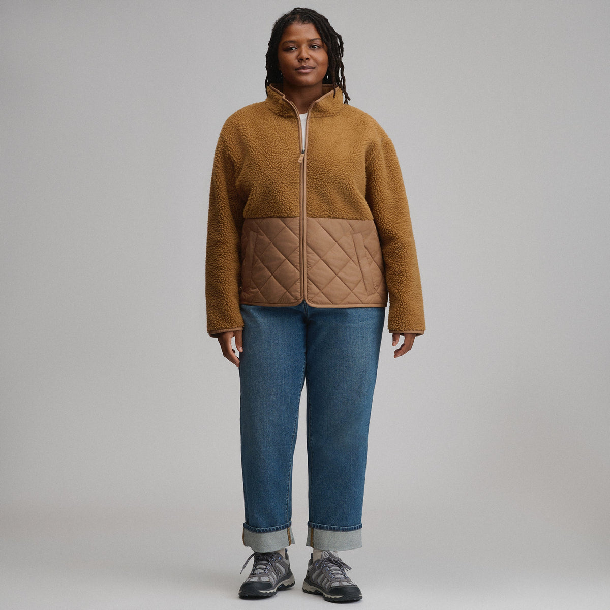 Women's Wander Mixed Media Fleece Jacket