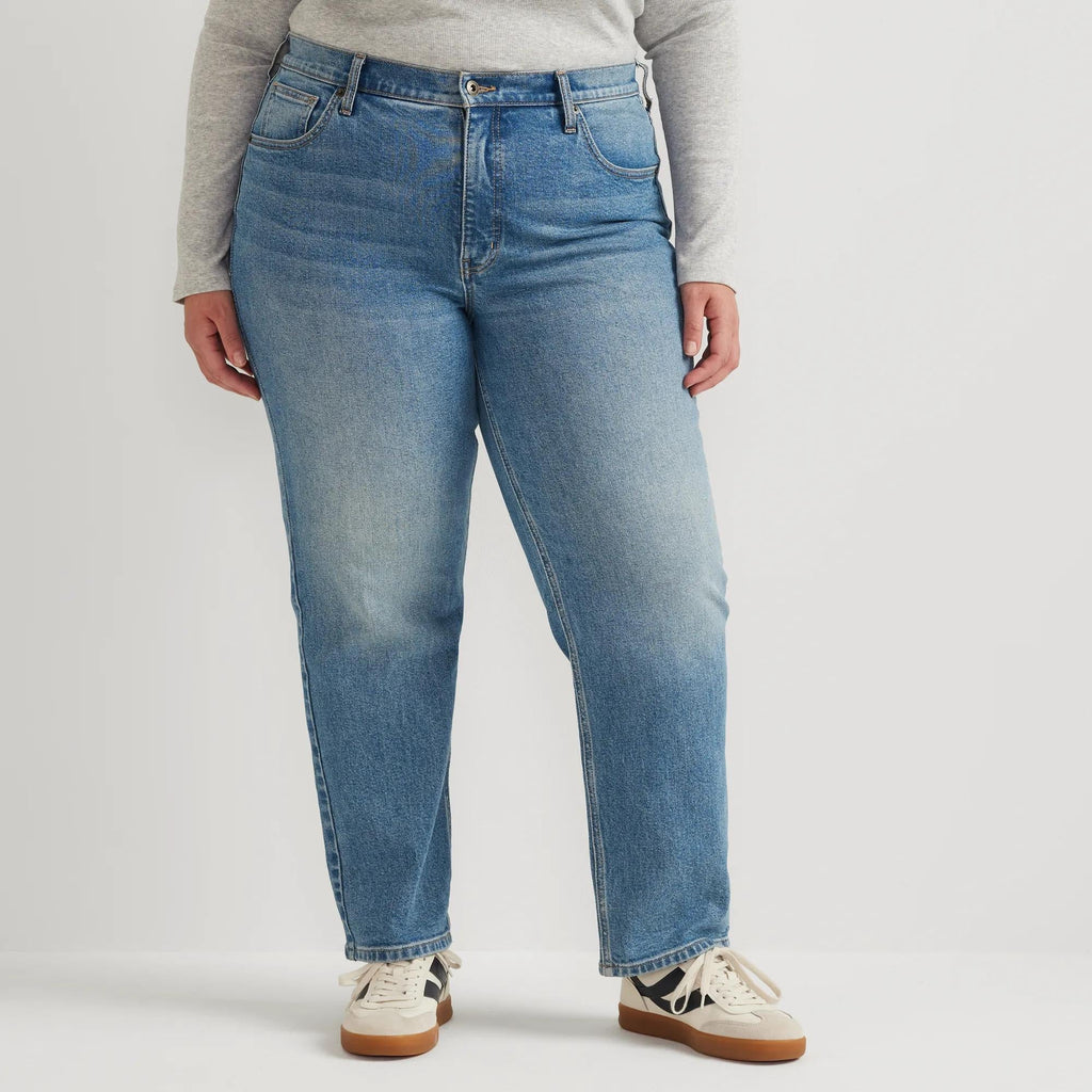 Women's Authentic High-Rise Straight Leg Jeans