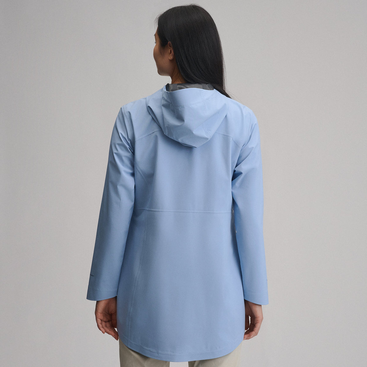 Women's Cloud Cap Waterproof Stretch Hooded Rain Parka