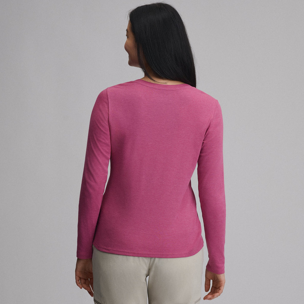 Women's Everyday Long-Sleeve Crewneck T-Shirt