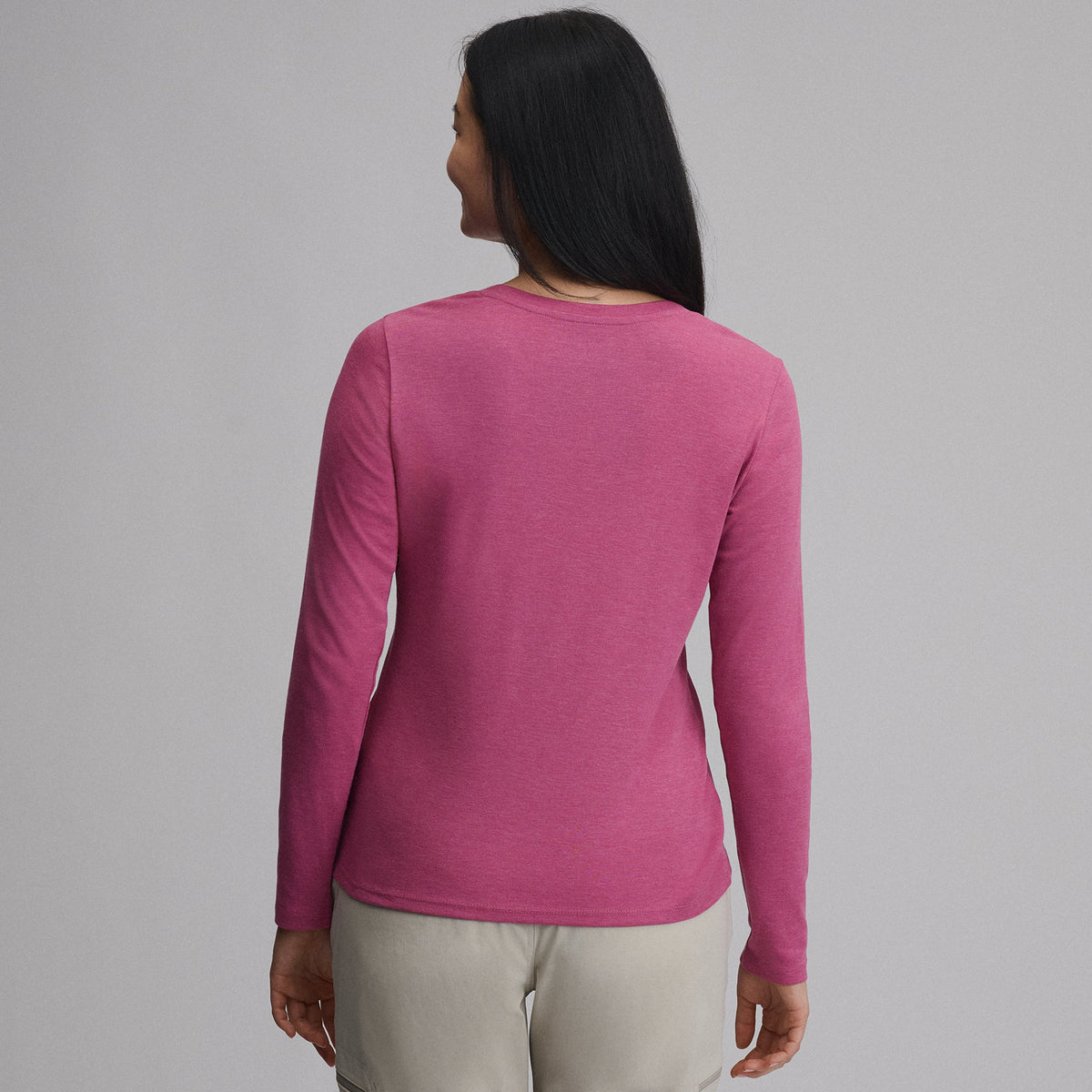 Women's Everyday Long-Sleeve Crewneck T-Shirt