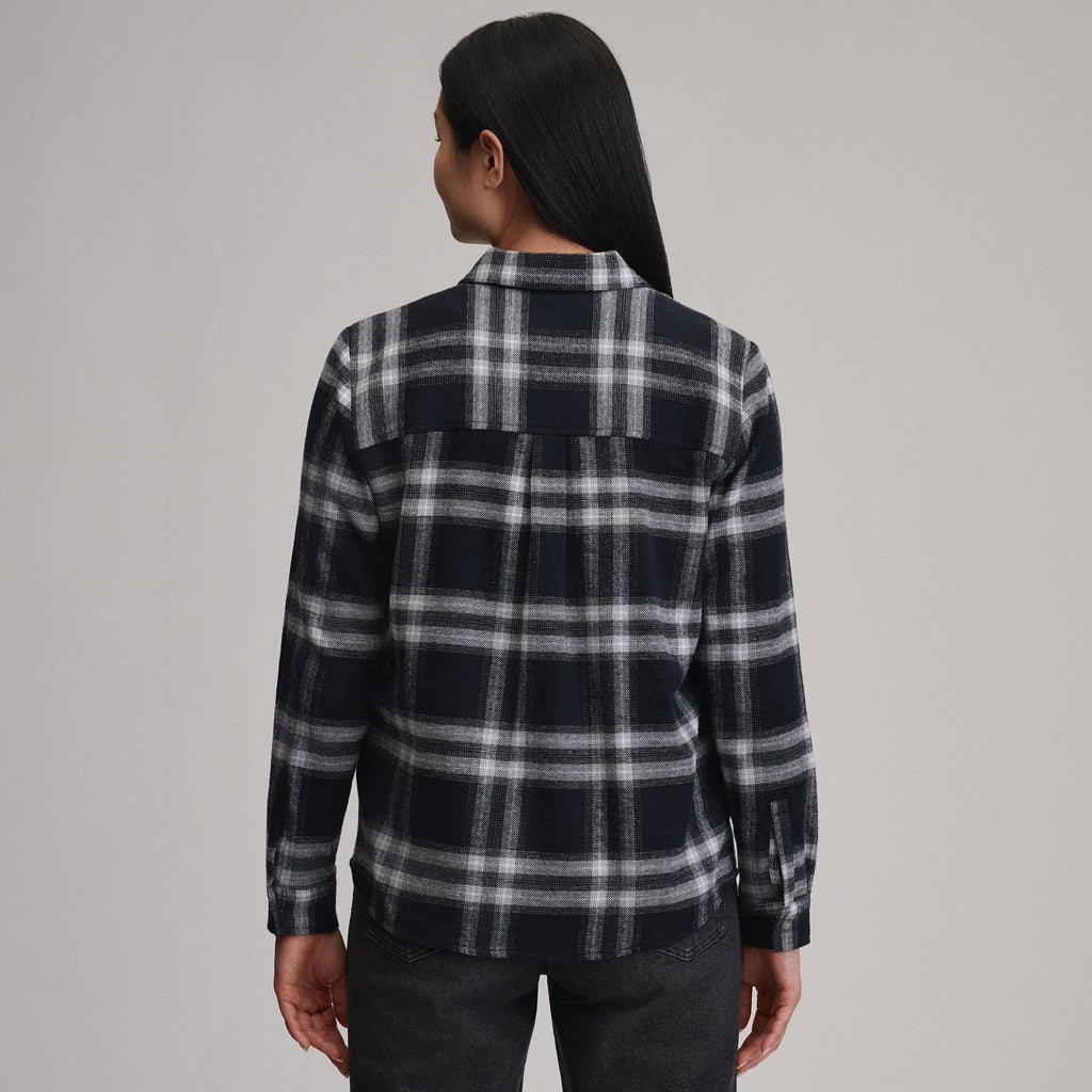 Women's Long-Sleeve Heritage Soft Classic Flannel Shirt