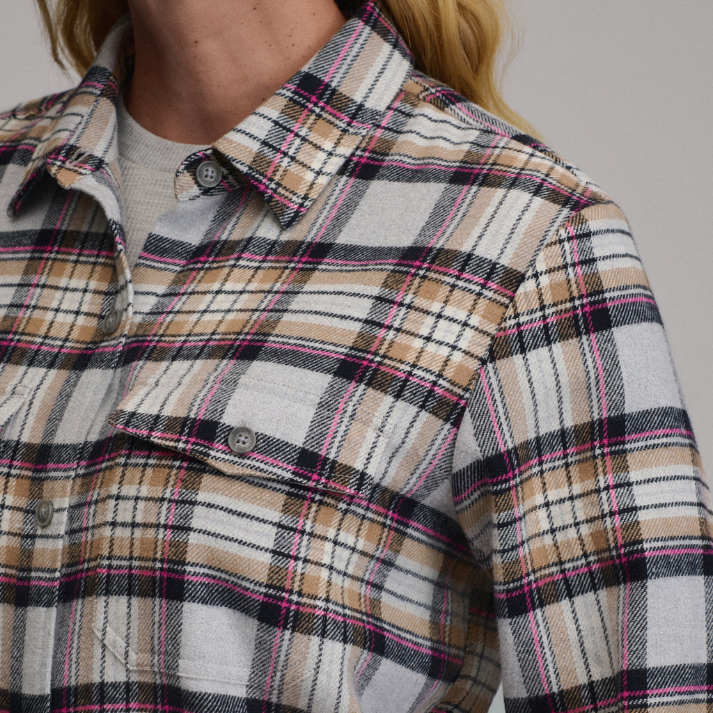 Women's Long-Sleeve Heritage Soft Classic Flannel Shirt
