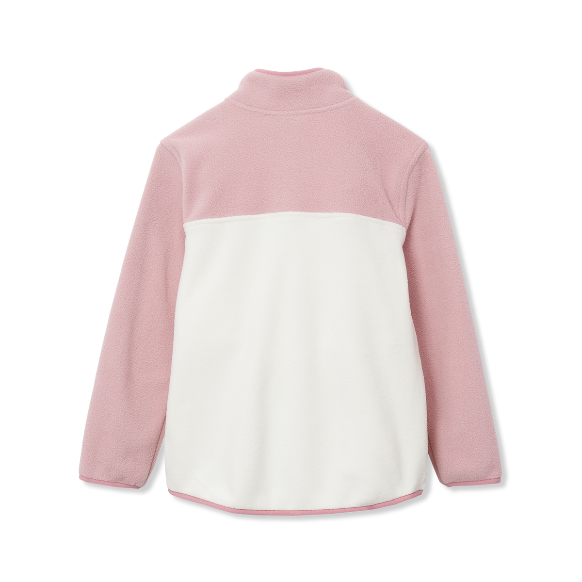 Girls Quest Fleece Snap Neck Pullover