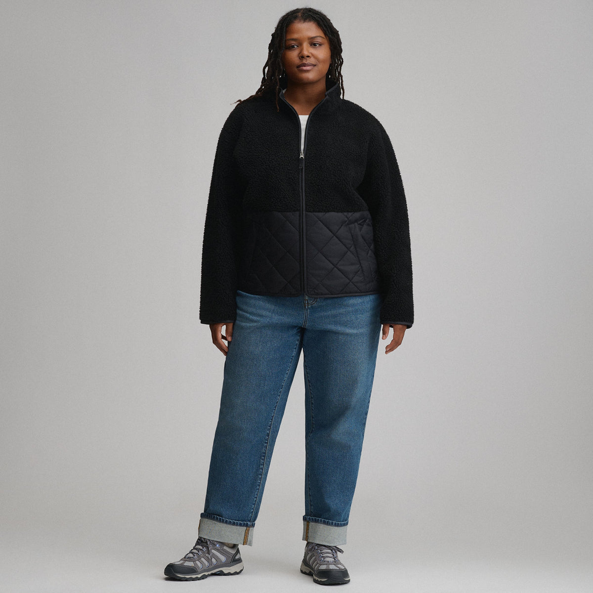 Women's Wander Mixed Media Fleece Jacket