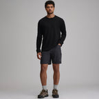 Men's Legend Wash 100% Cotton Long-Sleeve Classic T-Shirt