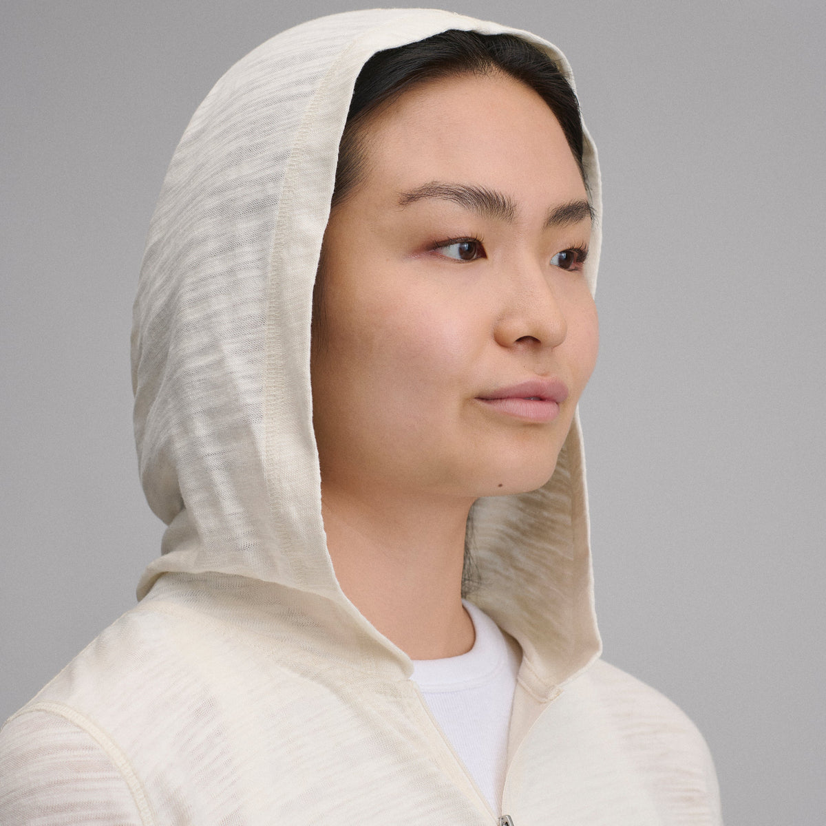 Women's Waverly Cotton Slub Full-Zip Sweatshirt