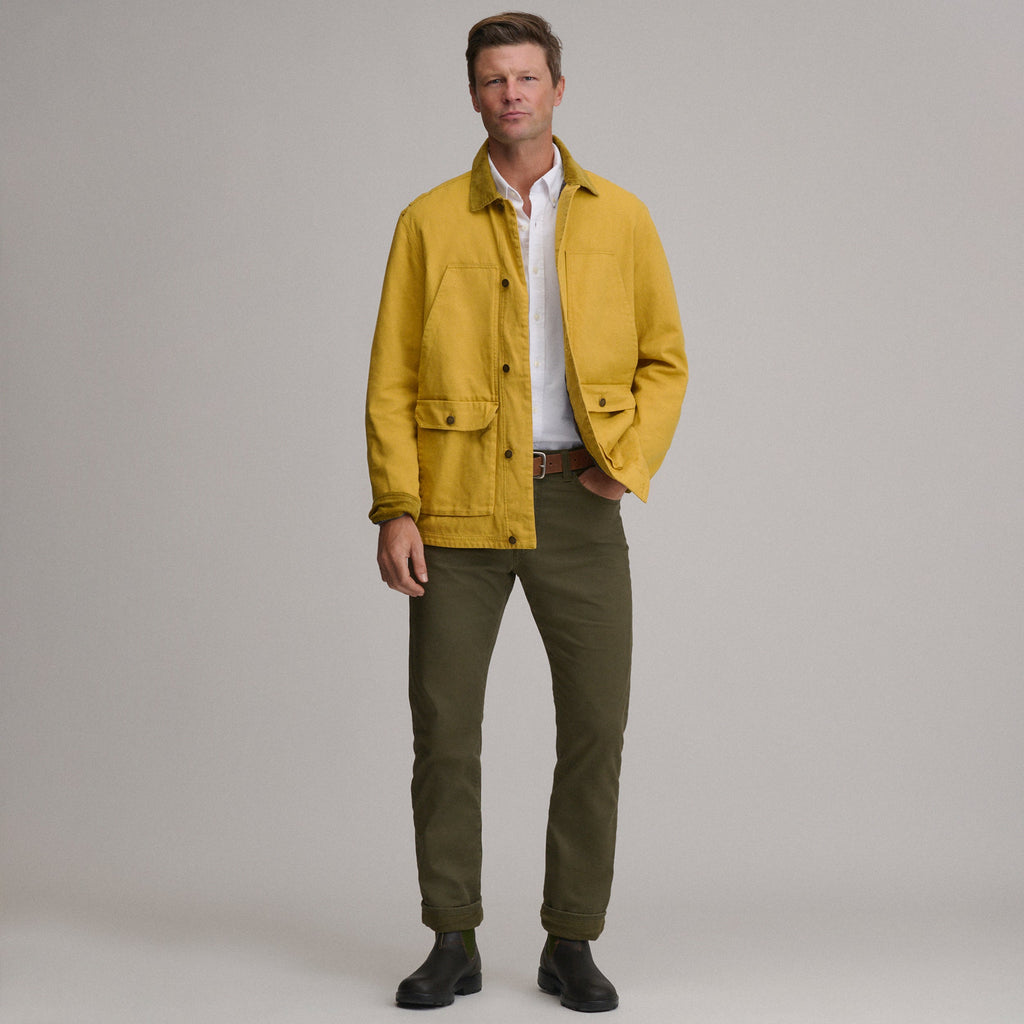 Men's Lined Legend Wash Twill 5-Pocket Pants