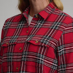 Women's Long-Sleeve Heritage Soft Classic Novelty Flannel Shirt