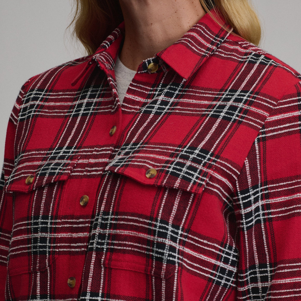 Women's Long-Sleeve Heritage Soft Classic Novelty Flannel Shirt
