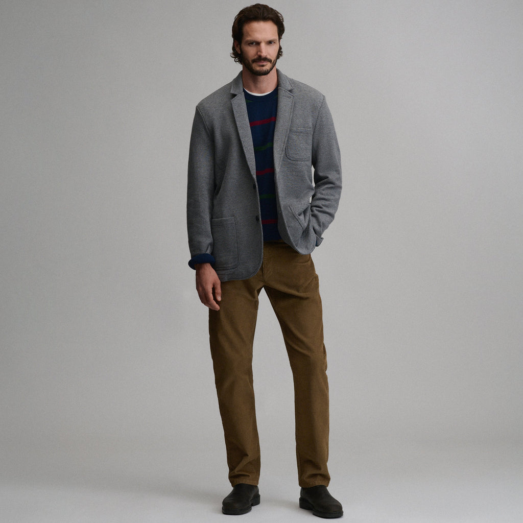Men's Knit Blazer