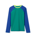 Boys Sea Spray Colorblock LS Rashguard
